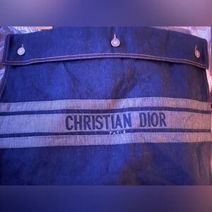 Christian Dior Blue Denim Insert